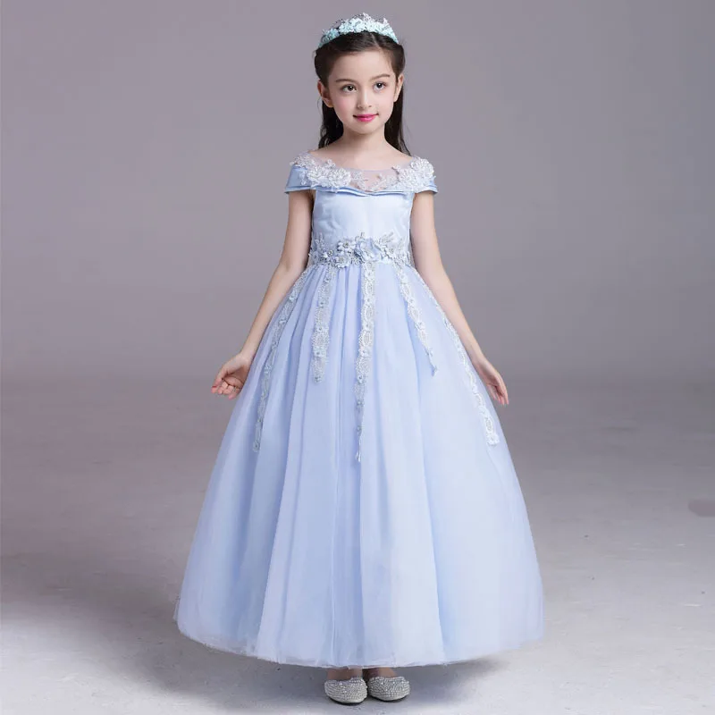 Вечерние Платья с цветочным рисунком для девочек и свадьбы платье-пачка