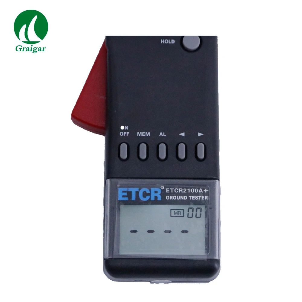ETCR2100A+ цифровой зажим на сопротивление заземления метр тестер