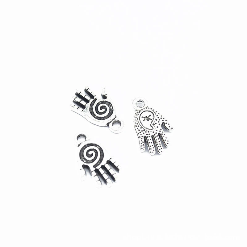 

80pcs Hand Charms DIY Jewelry Making Pendant Fit Bracelets Necklaces Earrings Handmade Crafts