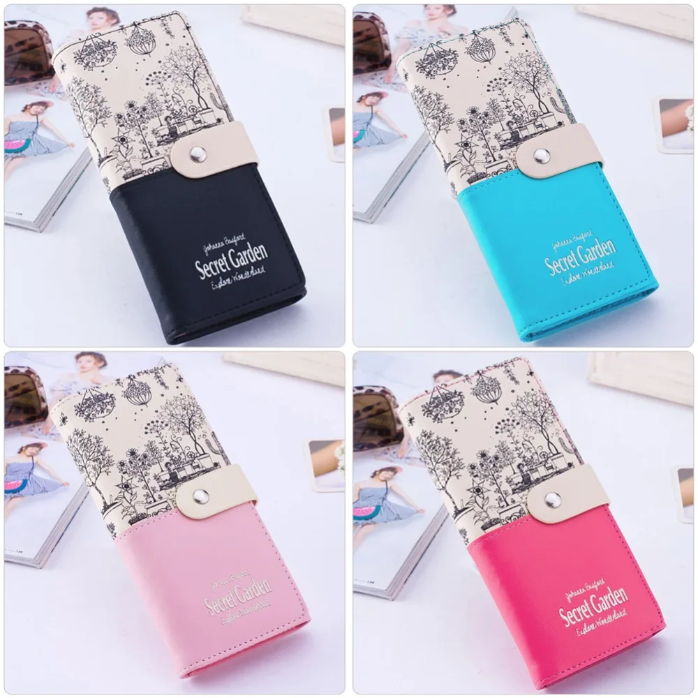 Модные женские кошельки 2020 корейский милый кожаный однотонный кошелек на молнии