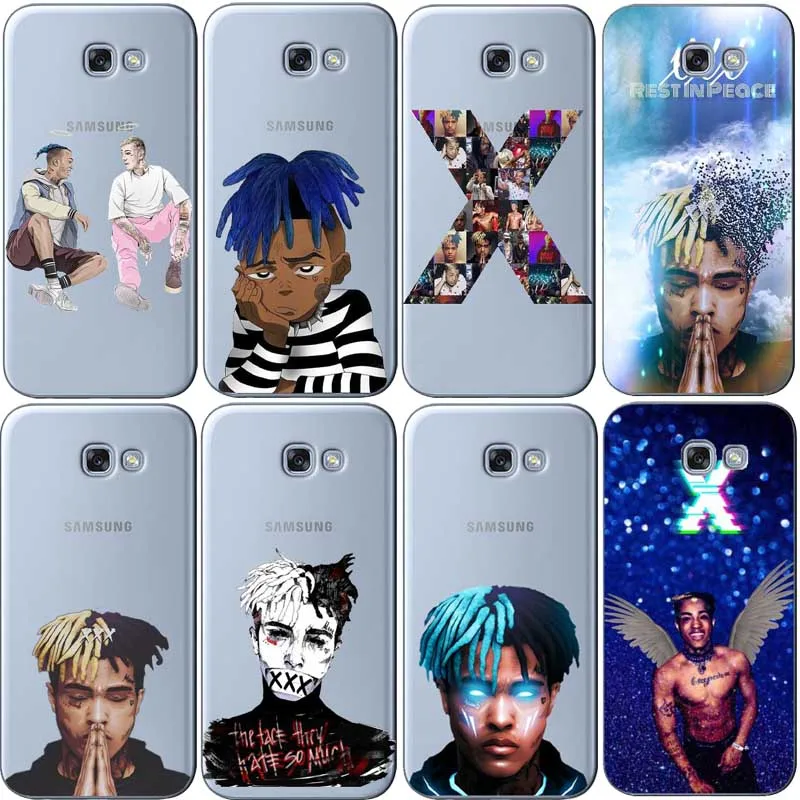 Новейшая мода xxxtentacion хип хоп Rapper Мягкий Силиконовый ТПУ чехол для телефона Samsung