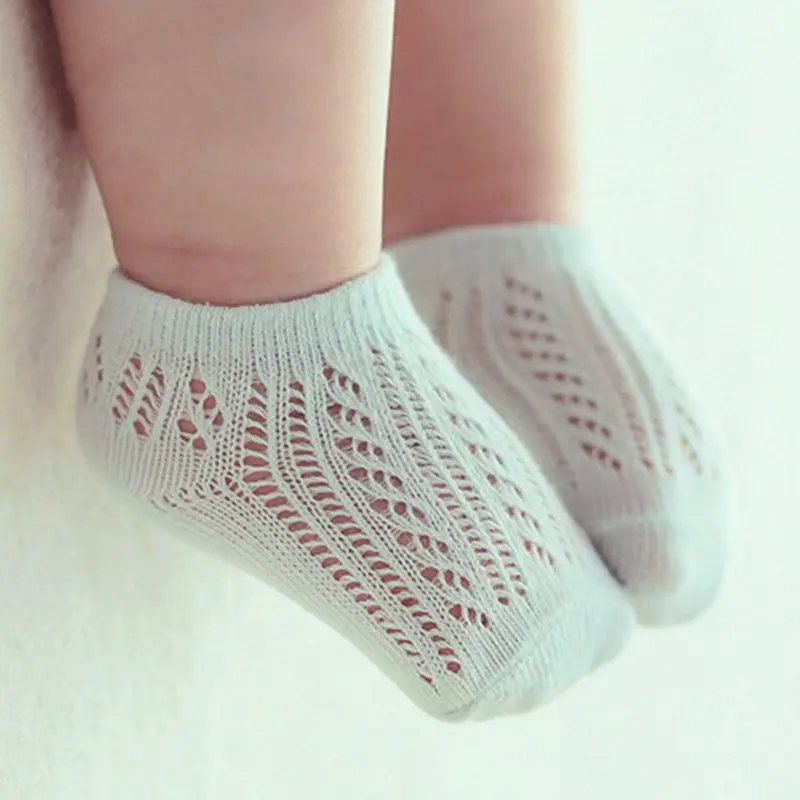 Однотонные хлопковые носки CuteCute для новорожденных мягкие маленьких мальчиков и