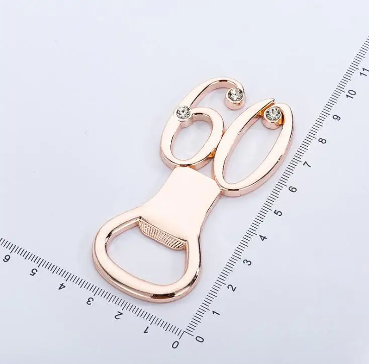 100 шт./лот Свадебные юбилейвечерние вечеринки сувениры гостей 60 й день рождения