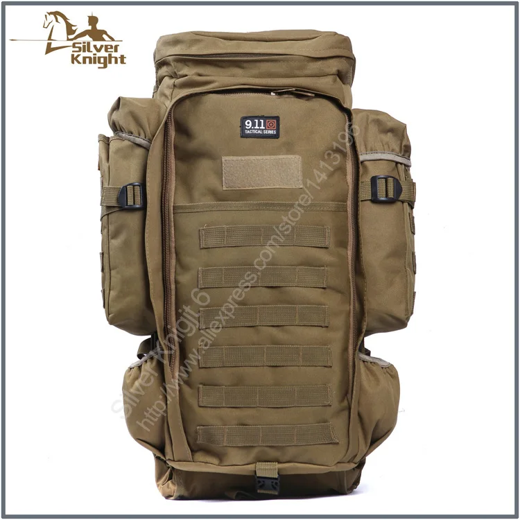 Новый! 56L открытый спорт большой копье сумки женщины мужская военный Backpacks туризм