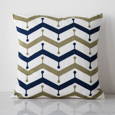 

Наволочка для подушки с вышивкой, бохо, наволочка для подушки, 100% хлопок, наволочка для свадебной подушки, бохо, домашний декор, Индивидуальный размер и цвет, 45х45см/40CMR