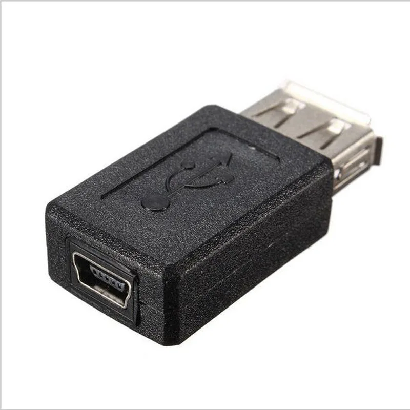 Высокая скорость USB 2 0 тип женщина к Mini 5pin Женский конвертер Разъем зарядное