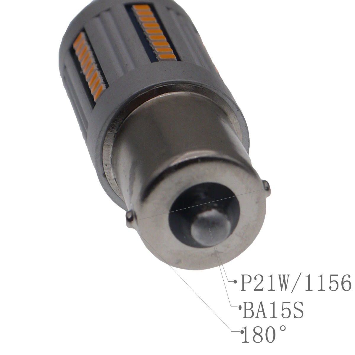 Eonstime 2 шт. 30 Вт 2.4A 66SMD LED CanBus No Error 1156 BA15S PY21W автомобильный указатель поворота без