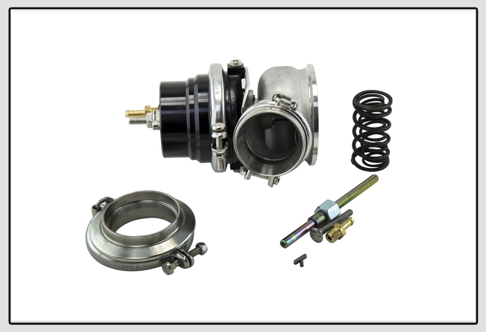 VR RACING-GT II 60 мм регулируемый турбо wategate Black-V BAND для 1 jzgte/SR20DET/JDM VR5891BK