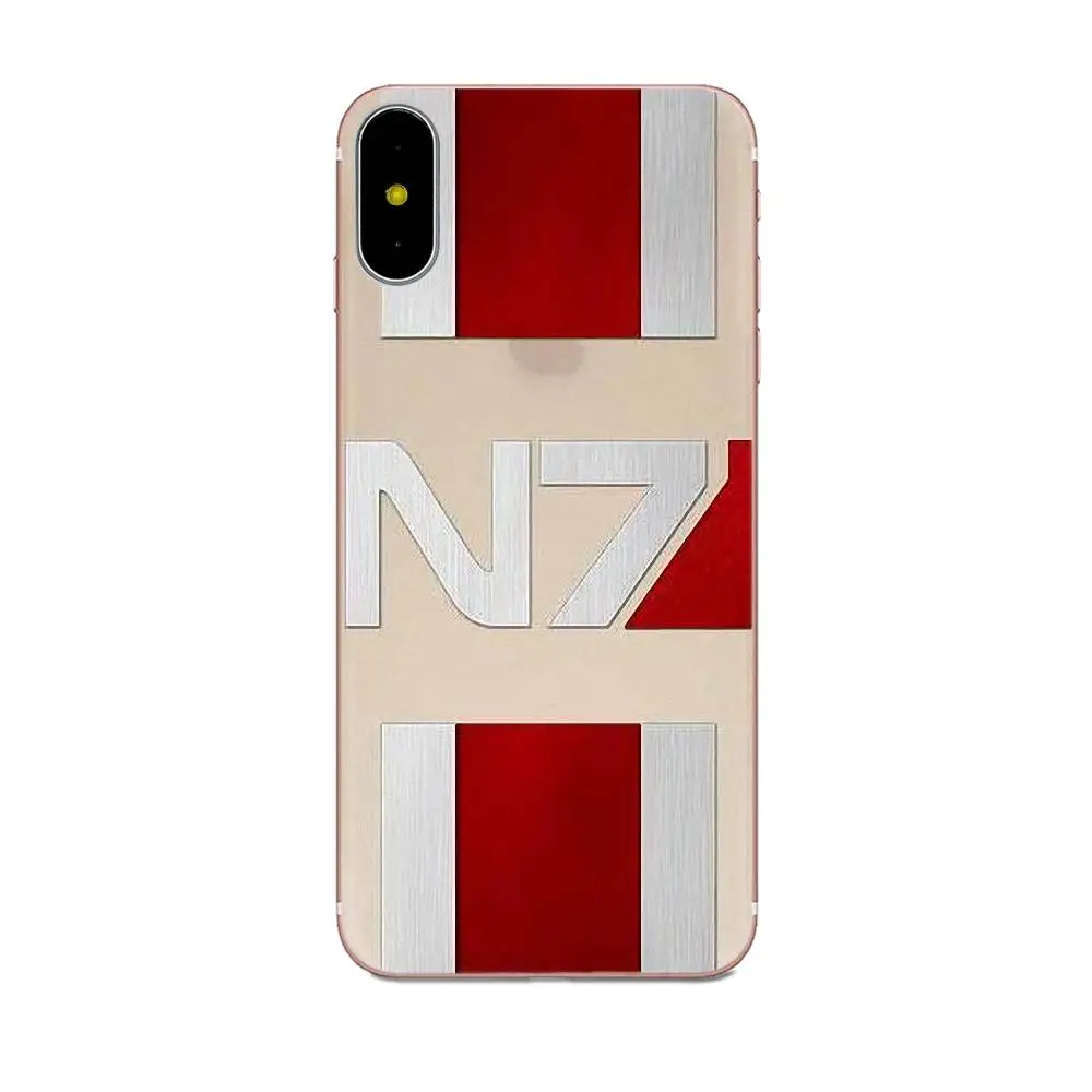 Mass Effect N7 высококачественный чехол для телефона Xiaomi Redmi Note 2 3 3S 4 4A 4X 5 5A 6 6A Pro