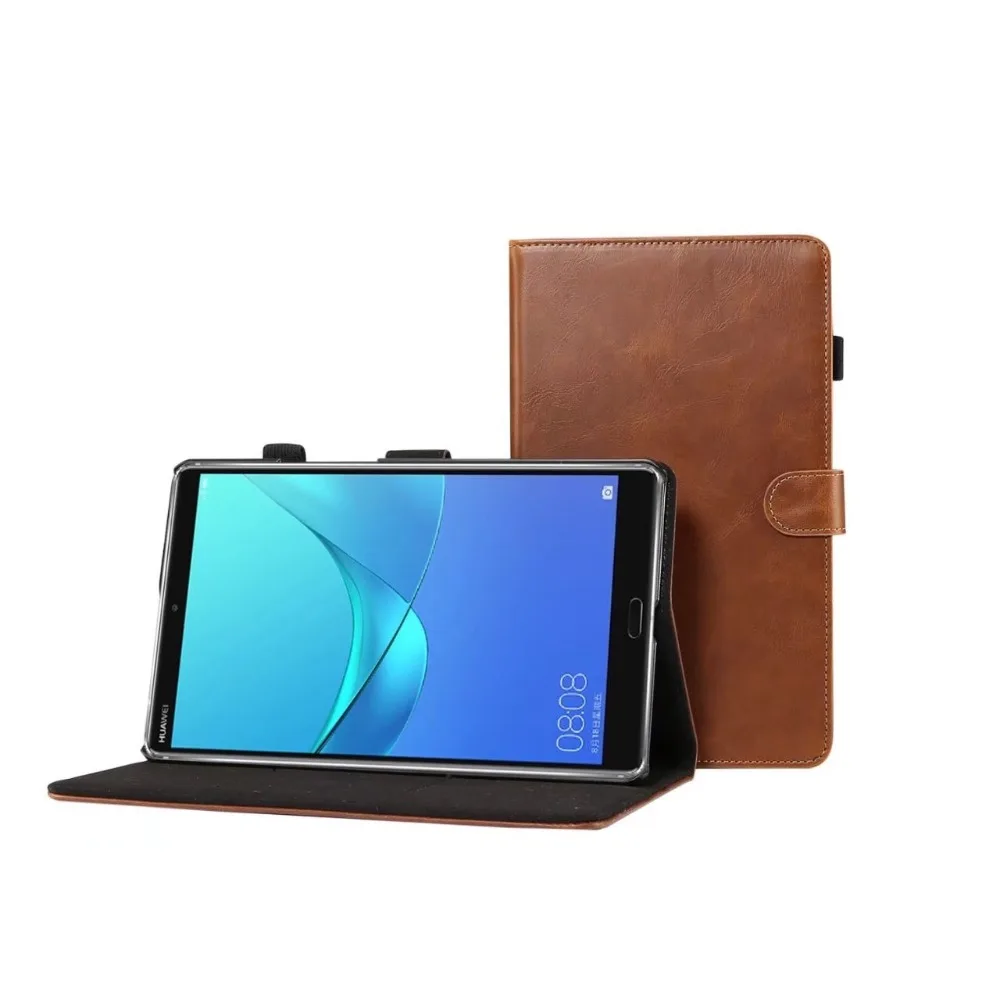 Защитный чехол для Huawei M5 MediaPad 8 4 оболочка с отделением карт кожаный дюйма
