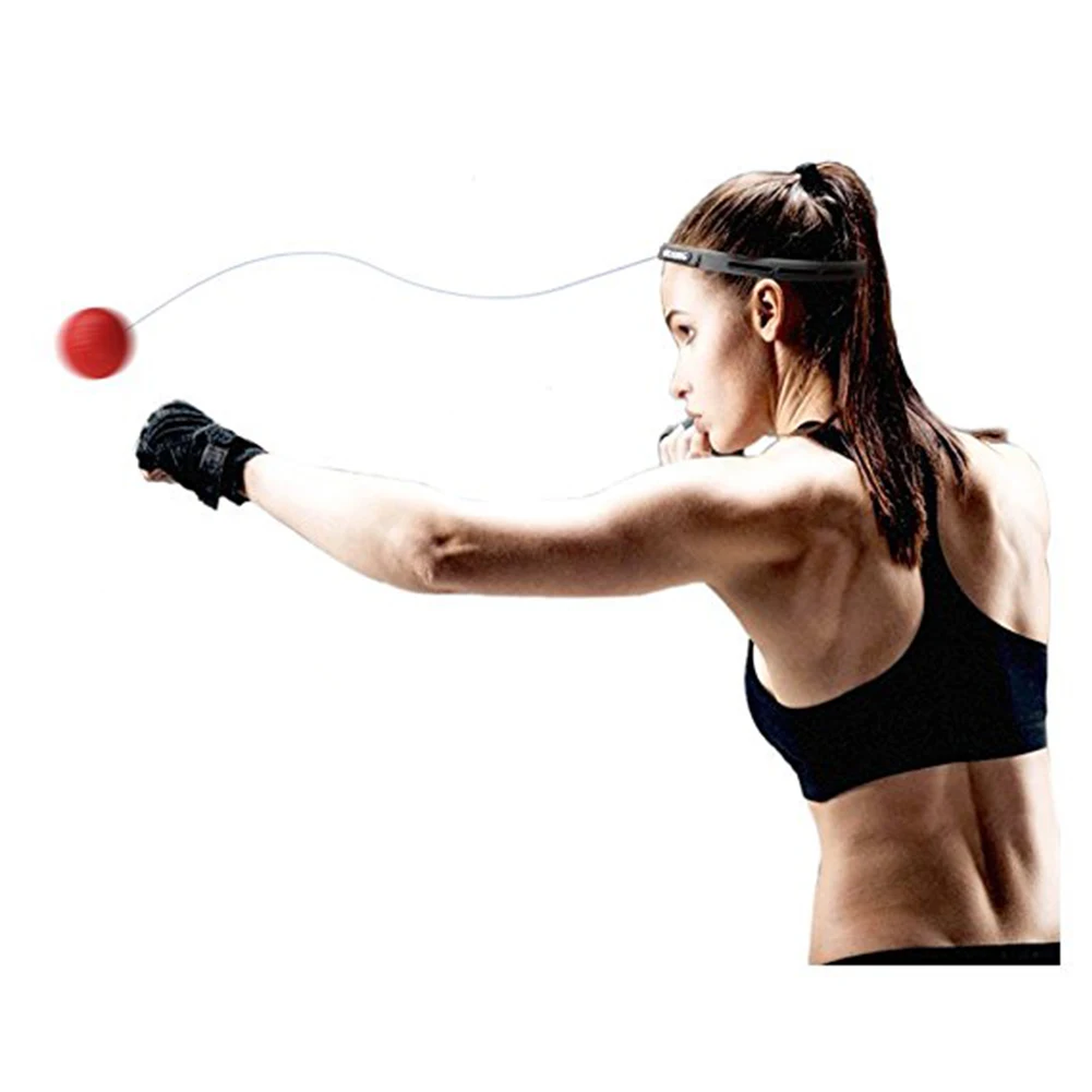 Cotton Blended Boxing Balls 2pcs Reflex Punching Exercise Coordination Training Supplies Drop Shipping | Спорт и развлечения