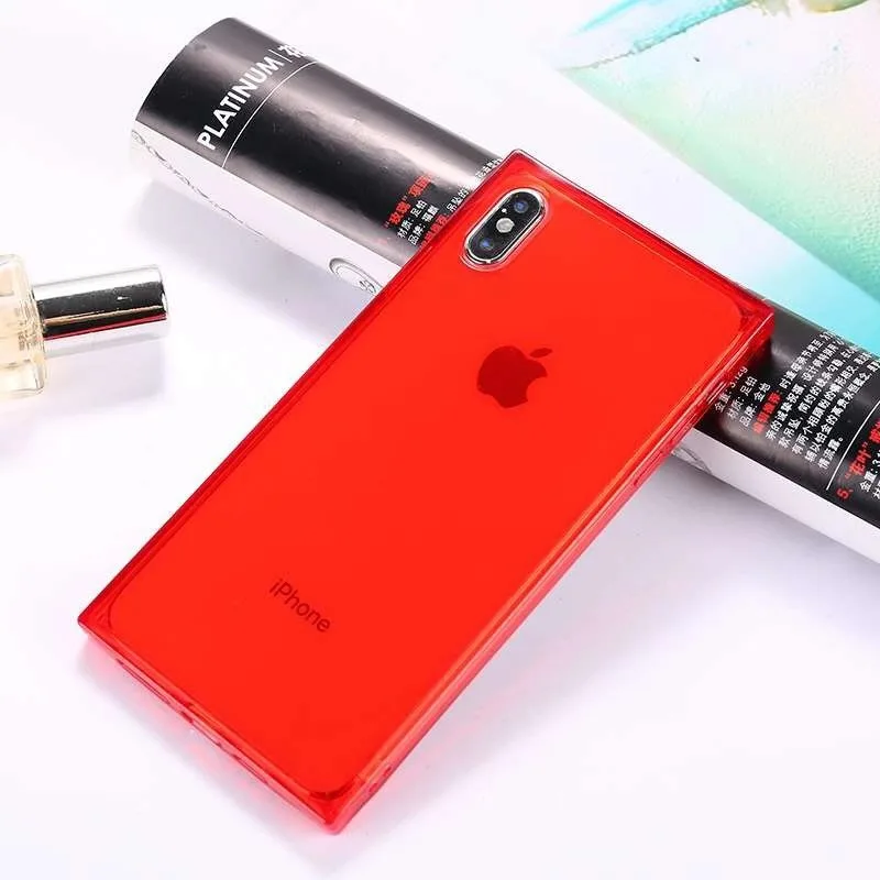 Чехол для iPhone 6 6s 7 8 Plus X XR XS Max прозрачный с защитой от падения | Мобильные телефоны