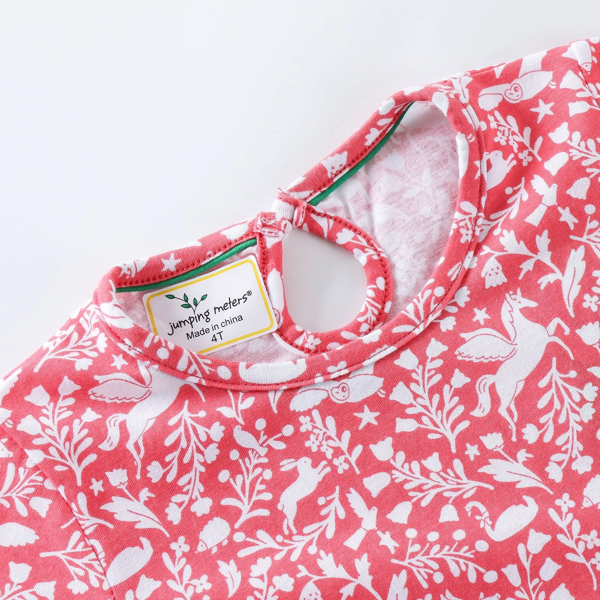 2019 летнее платье для маленьких девочек повседневная детская одежда с принтом