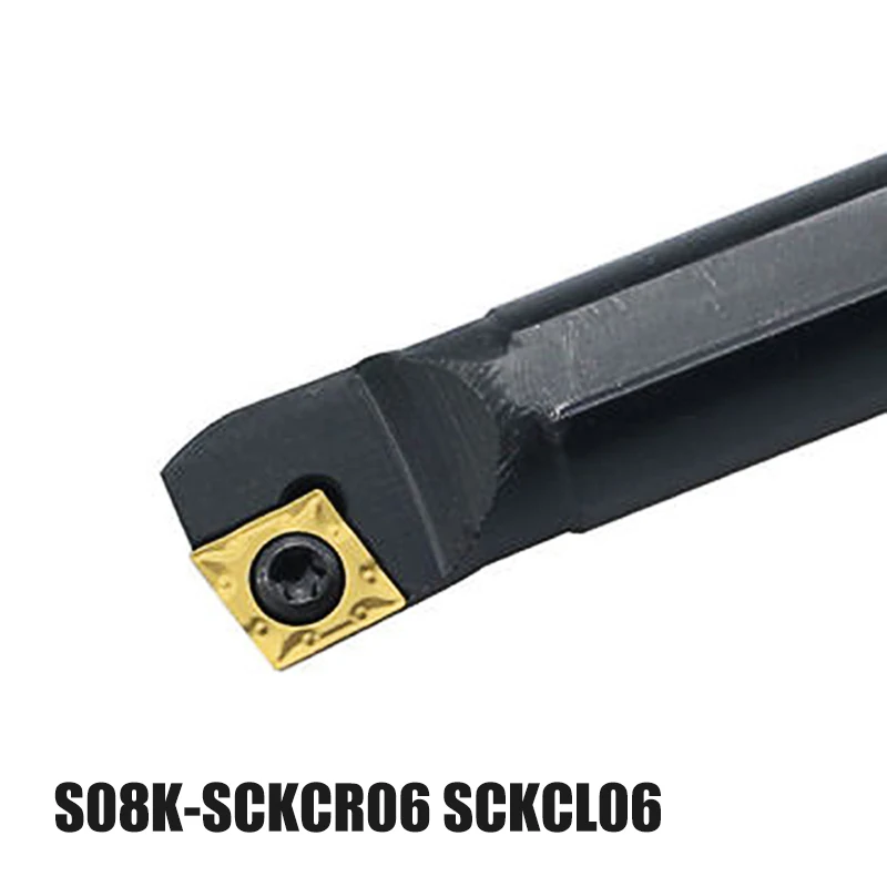

S08K-SCKCR06 / S08K-SCKCL06 Metal Lathe Tools Internal Lathe Machine Turning Tools Set CNC Turning Tools Boring Bar Type SCZCR/L
