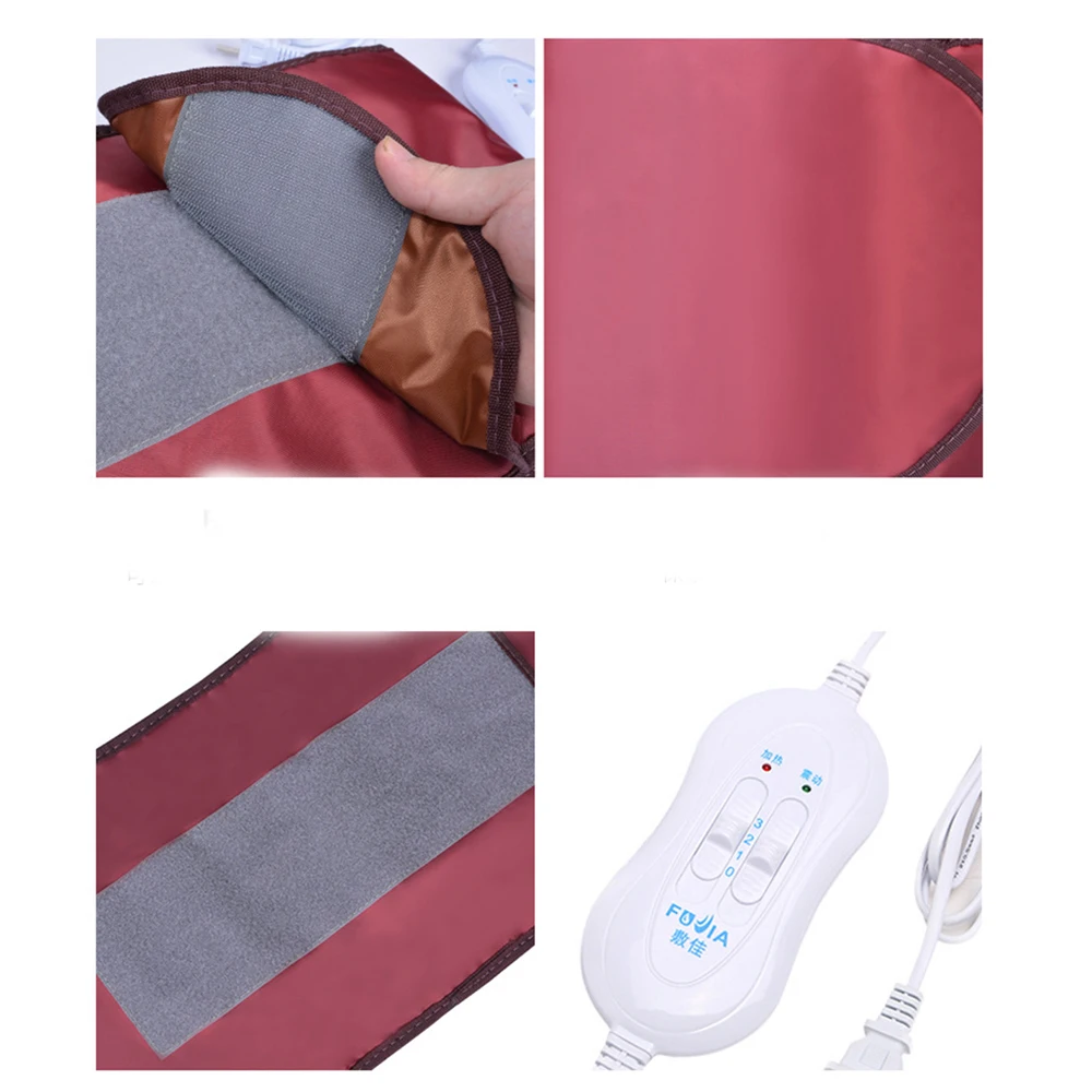 

Electric massage slimming belt Far infrared thermal electric heating Moxibustion waist support belt warm uterus waist belt