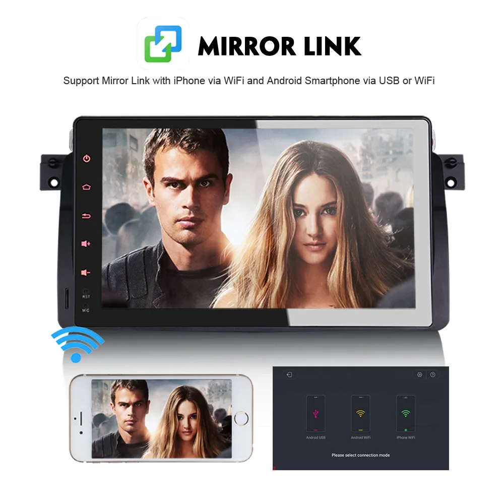 Авторадио 9 дюймов Android 8 0 DAB + Автомобильный GPS навигатор плеер для BMW MG ZT Bluetooth RDS BT SD
