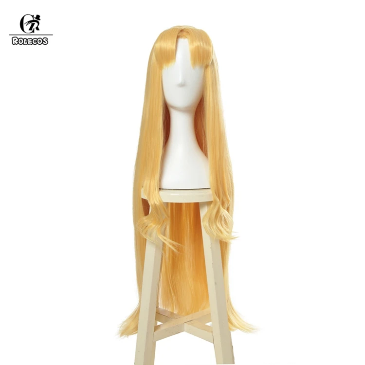 ROLECOS Rising of The Shield Hero Косплей волосы Filo Косплей головные уборы 90 см блонд длинные термостойкие синтетические волосы для женщин