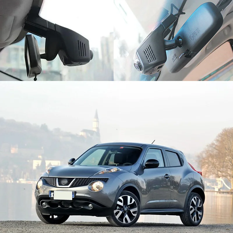 Видеорегистратор BigBigRoad для Nissan Juke Sentra Tiida Livina venнавес T70 Wi Fi Автомобильный