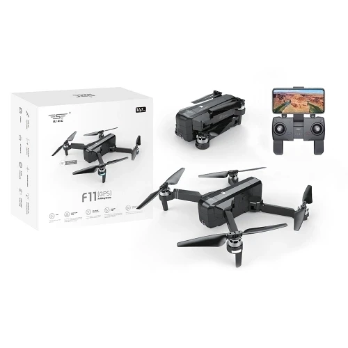 SJRC F11 Дрон с GPS 5G Wifi FPV 1080 P камера бесщеточный Квадрокоптер 25 минут время полета