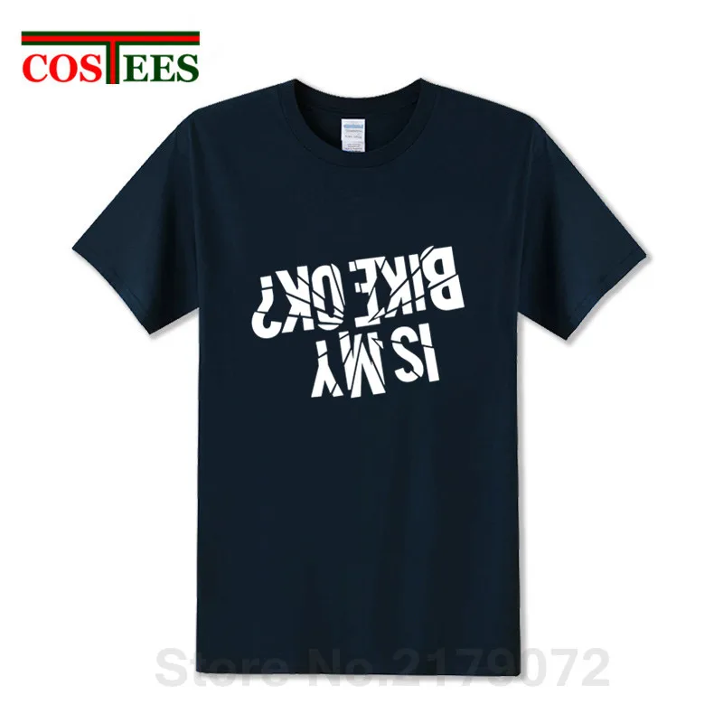 Футболка с надписью Мой велосипед ок футболка для горных велосипедов