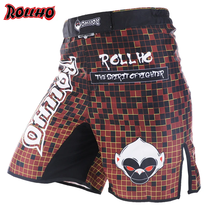 Спортивные шорты ROLLHO для тренировок и соревнований MMA Monkey Muay Thai боксерские трусы