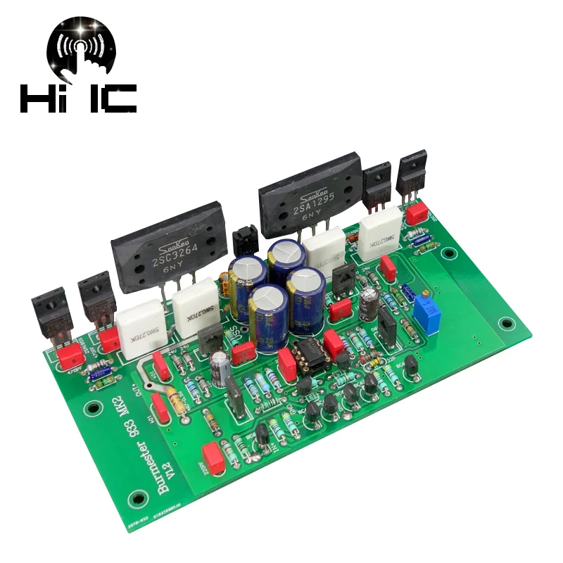 1 пара 2 Каналы HiFi мощность Sanken усилители домашние доска база на Burmester 933 схема |