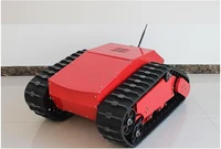 new model 100kg load big all metal robot tank platform shock absorption chassis suspension crawler chassis