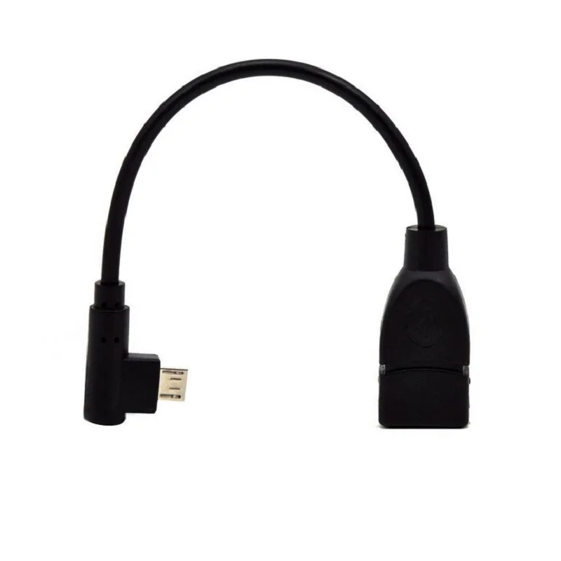 LBSC (упаковка из 2) Micro USB 2 0 (OTG) Шнур кабель адаптер Мужской к женскому для Samusung или