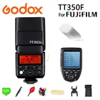 GODOX Mini TT350F Speedlite TTL HSS 2,4 ГГц 18000 s GN36 Flash карманные фонари TT350 + Xpro-F триггер для Fuji film fuji Cameras
