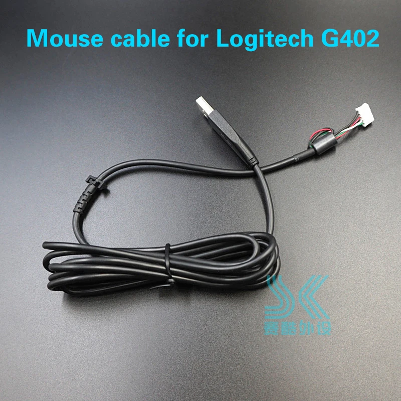 Mouse cable for logitech G100 GPRO G102 G300 G300S G302 G400 G400S G402 MX518 MX510 Durable USB Mice Line Replacement wire images - 6