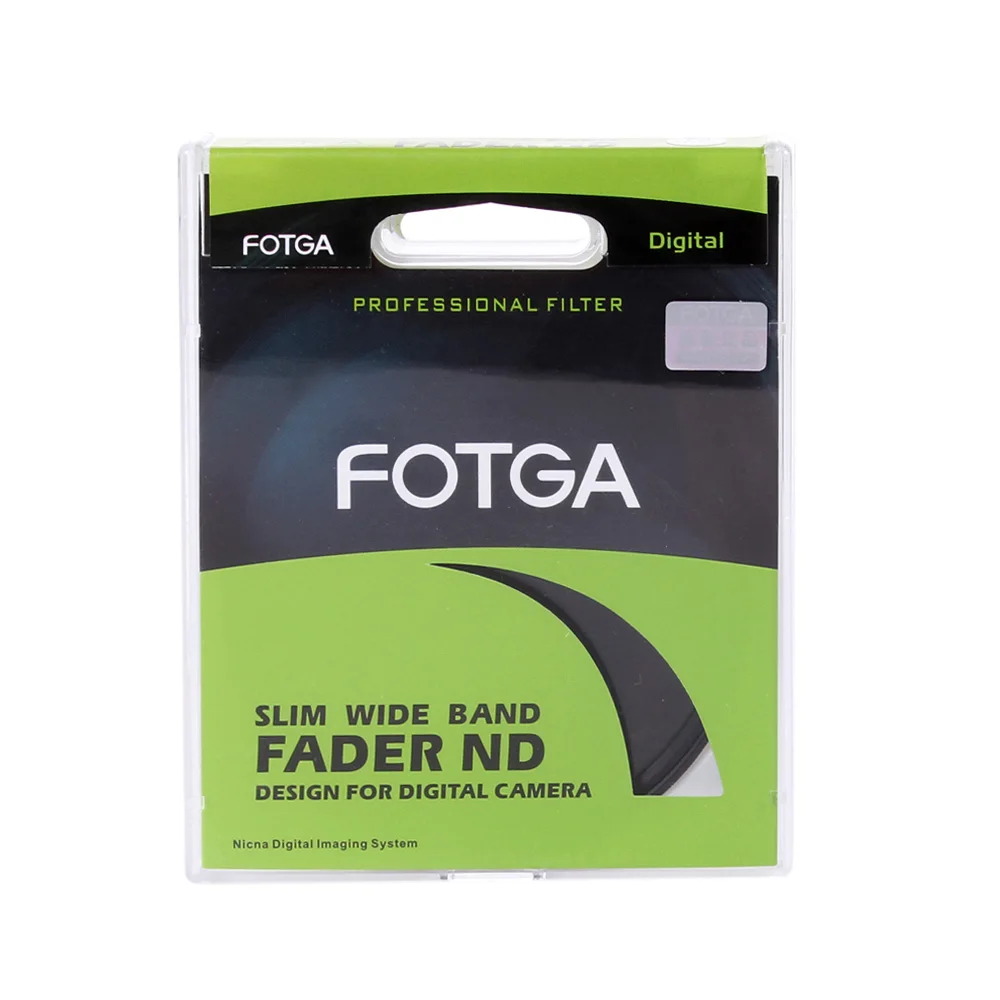 FOTGA 43 мм переменный фейдер ND фильтр объектива от ND2 до ND400 ND100 ND32 ND16 ND8 ND4 нейтральная