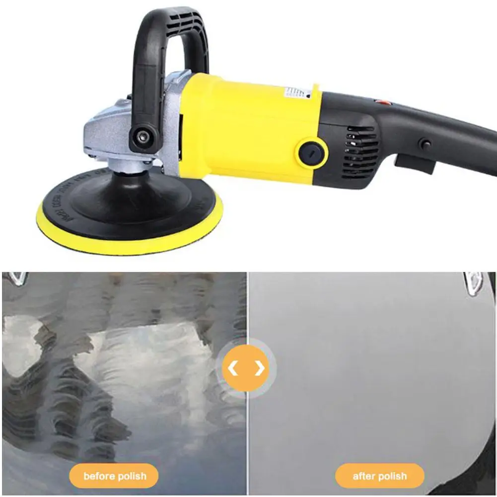 

New 2019 Durable Car Polisher Car Paint Care Tool Variable Speed Polishing Machine Sander 220V 1200W Electric Floor Polisher
