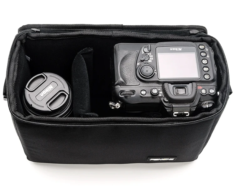 Защитная сумка для камеры Roadfisher средней толщины с отделениями объектива DSLR SLR Canon