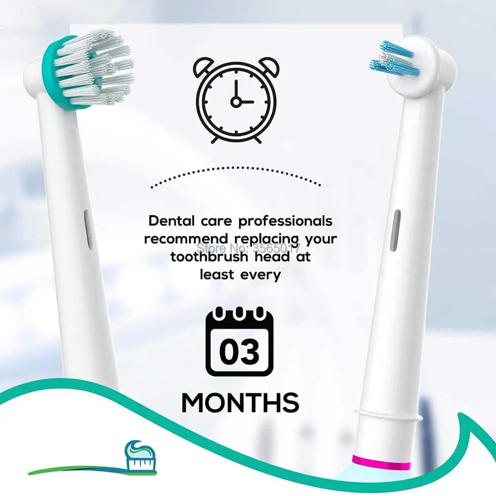 Набор сменных насадок для электрической зубной щетки Oral B Professional Ortho 16