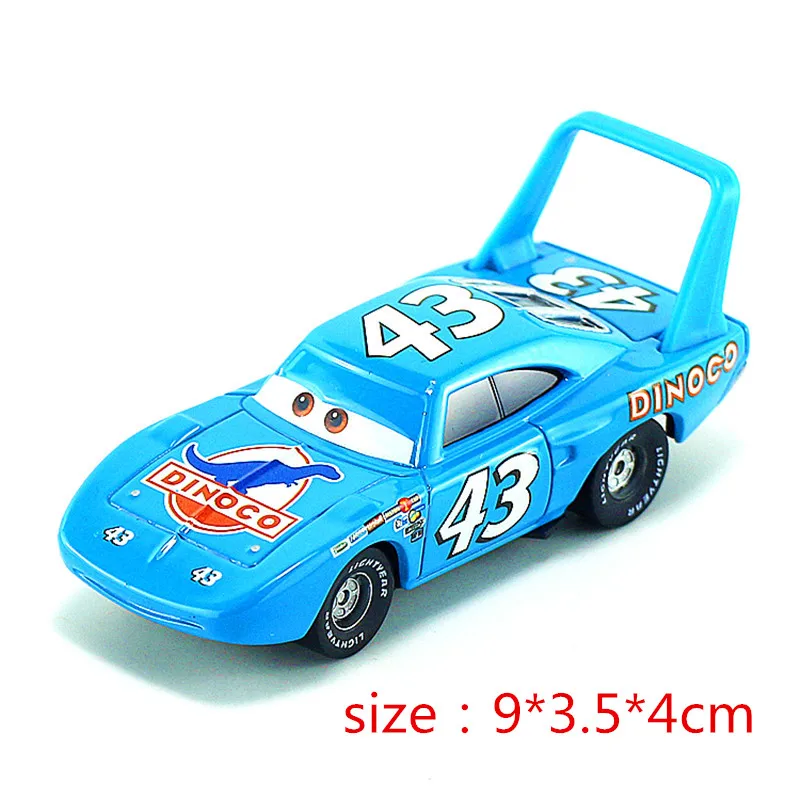 Disney тачки из сплава, модель автомобиля, игрушечный автомобиль 1:55, фиолетовый holly Luigi Lightning McQueen Чико Хикс doc Hudson его друзья