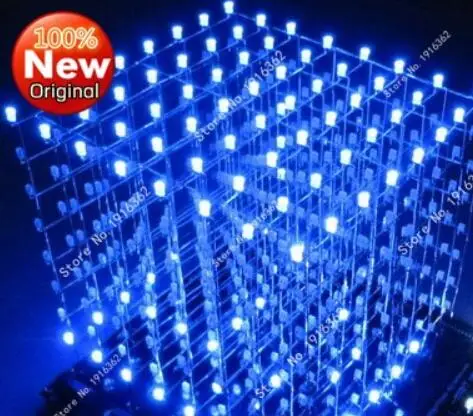 1000 шт./лот 2*3*4 Противотуманные белые волосы синие led2x3x4 квадратные