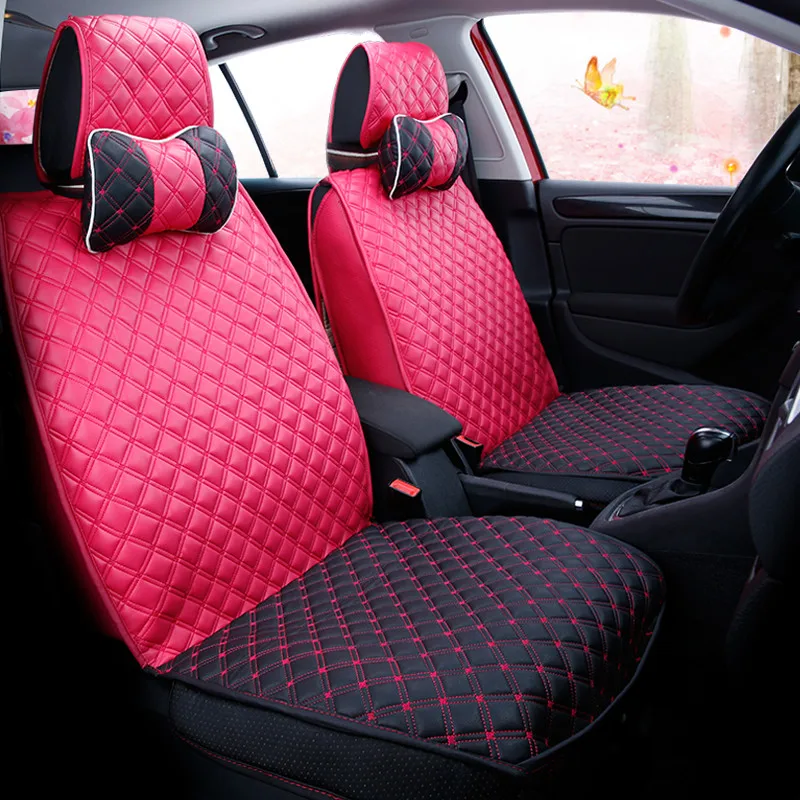 Из искусственной кожи Авто Универсальная автомобильная чехлы для сидений BMW X1 E84