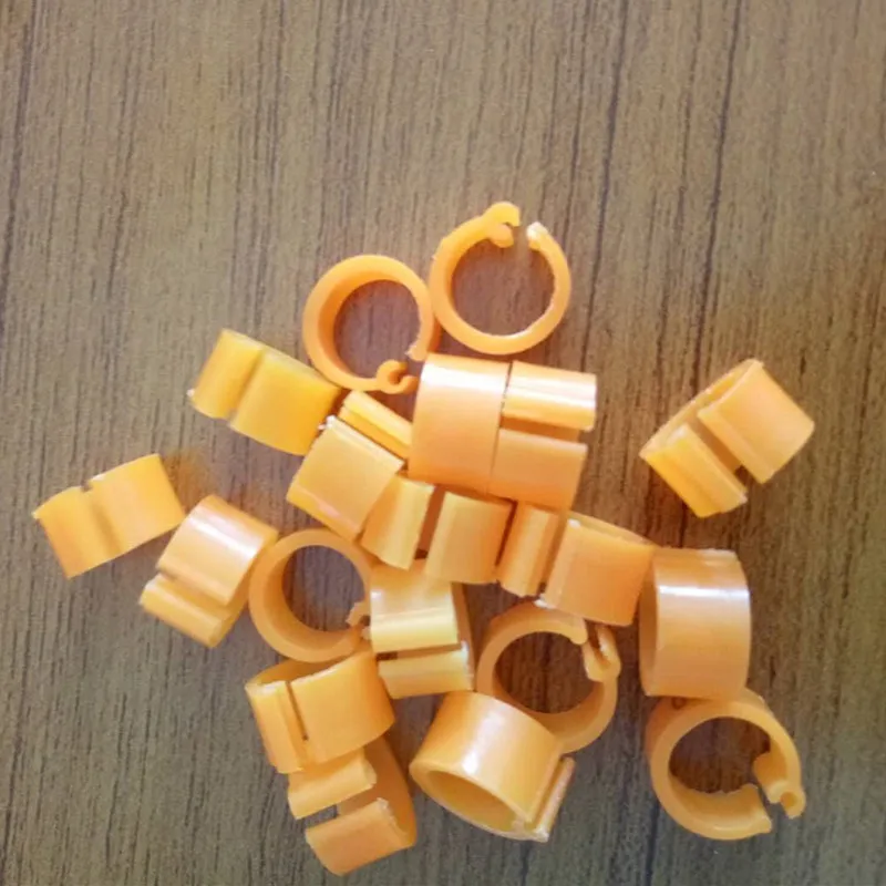 

All Colors canary plastric pigeon ring /rings for birds dove ring/ bird pigeon clip legs 8mm rings