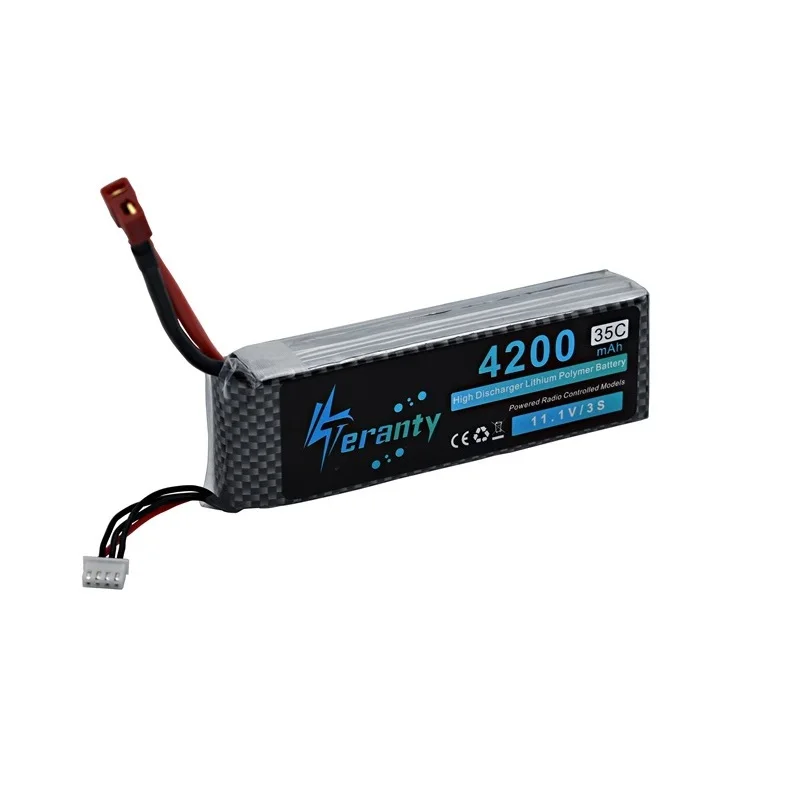 Аккумулятор Lipo 11 1 В 4200 мАч 35c Max 50c для радиоуправляемых машинок лодок вертолетов