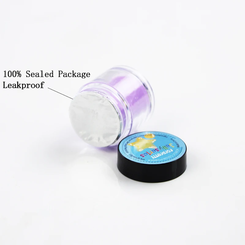 Акриловый порошок для дизайна ногтей Желейный цвет акриловый геля маникюрный