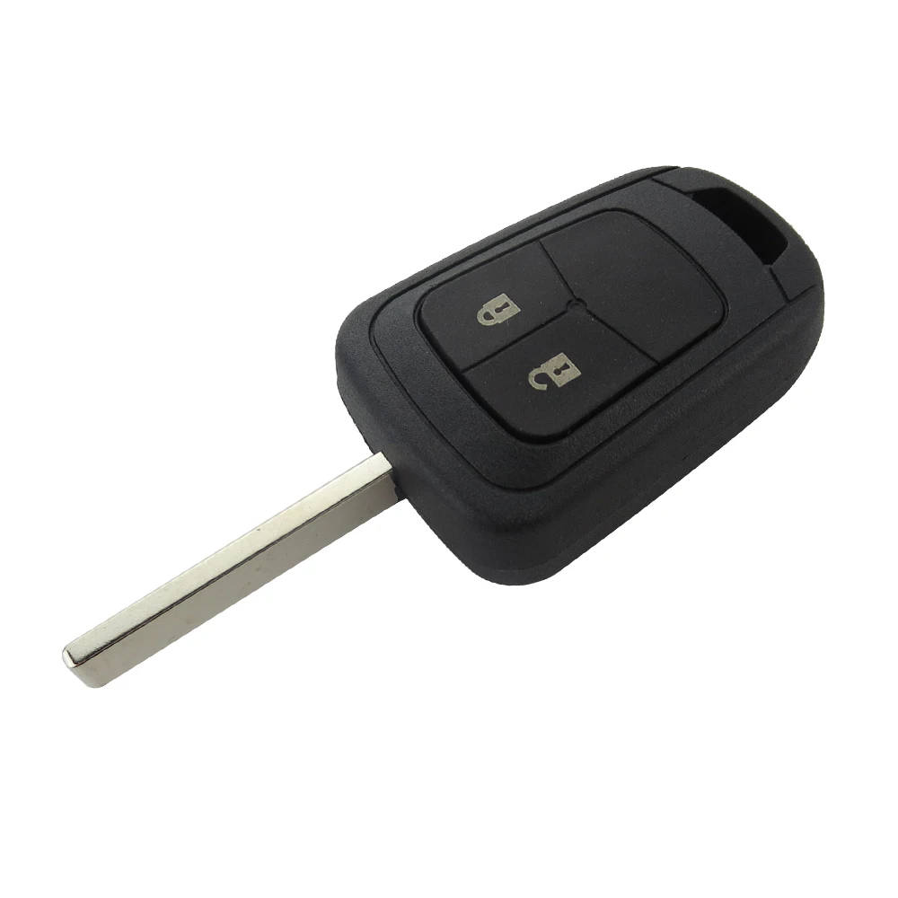 OkeyTech For Chevrolet 2 Button Replacement Auto Car Remote Key Shell Case Cover Blank Fob Uncut Blade Aveo Opel | Автомобили и