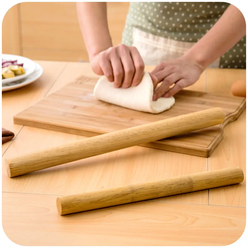 Высококачественная деревянная неприлипающая скалка для торта шпилька помадки