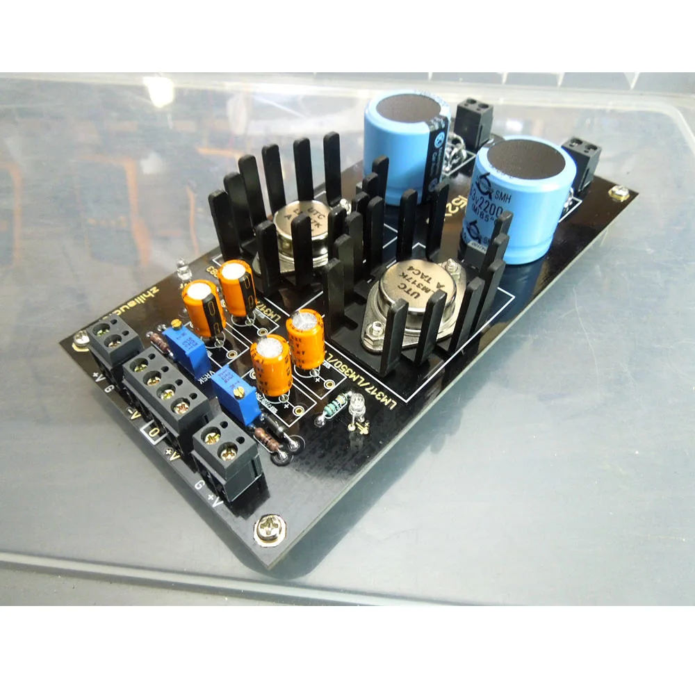 1 шт. DIY LM317 регулируется Питание зарядная Модульная плата 2 37 V|Усилители мощности|