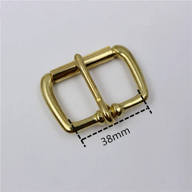 4pcs solid brass Tri-glide belt pin buckle for clothing luggage strap adjustable DIY bag shoes webbing | Дом и сад