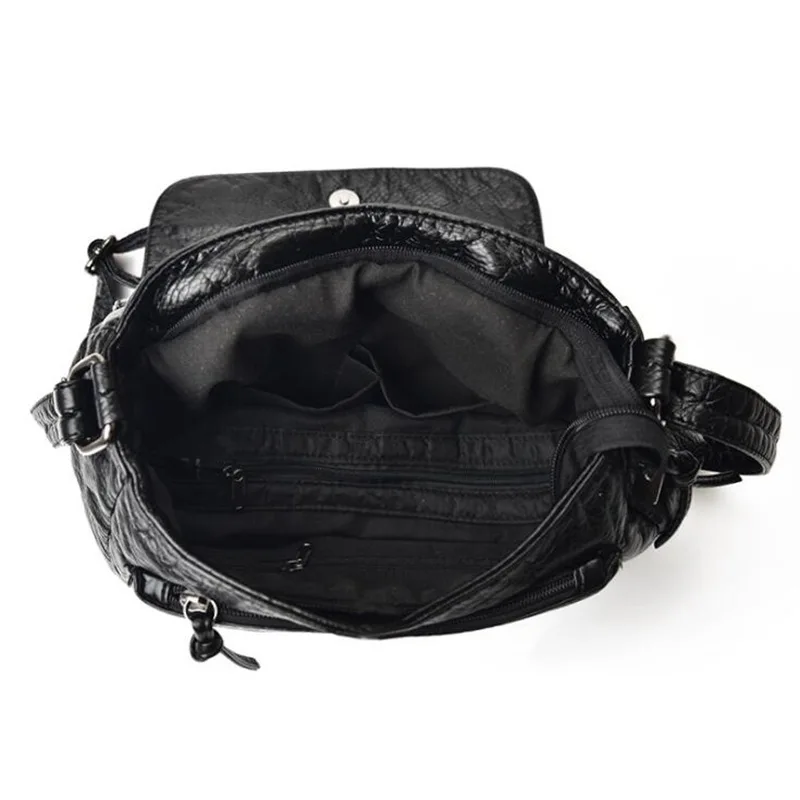Брендовые модные мягкие кожаные сумки на плечо женская сумка через портативная