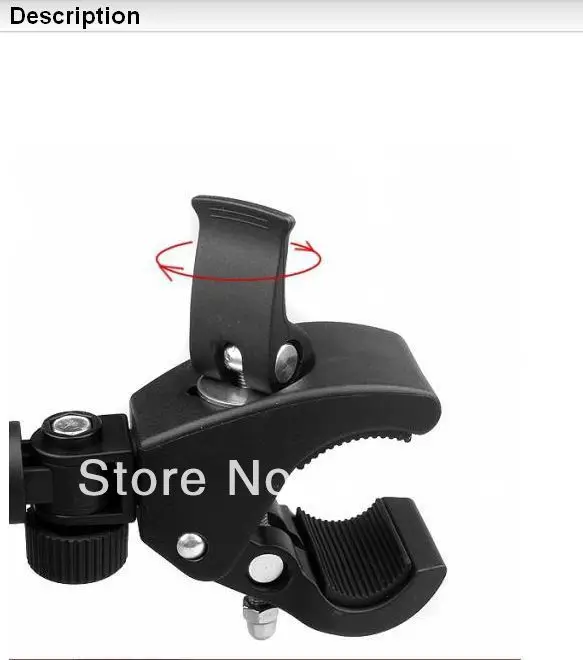 Камера зажим штанга место после поворотный кронштейн 4 флип hd Kodac дрейф Gopro контур