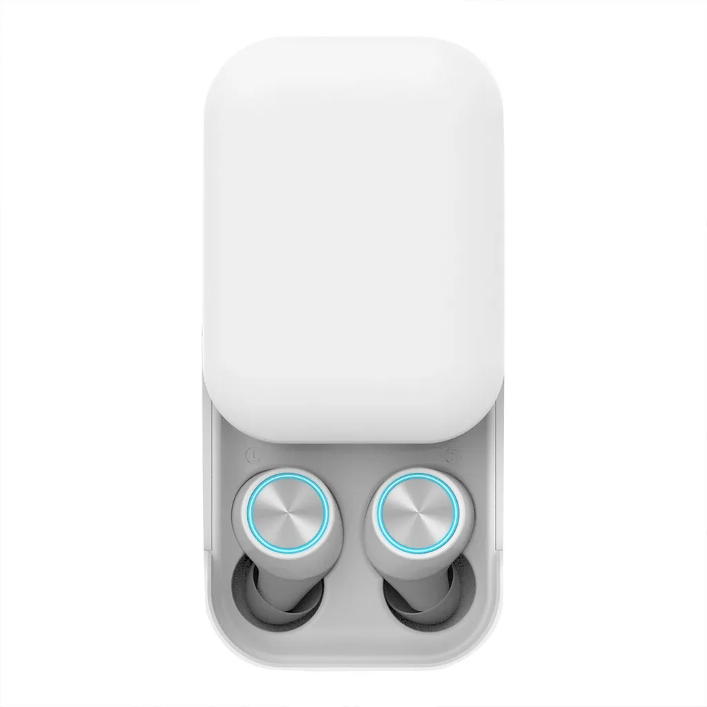 Binmer Cool fashion Bluetooth headset twins new slider charging bin dual pass true wireless touch in-ear 5.0 | Электроника