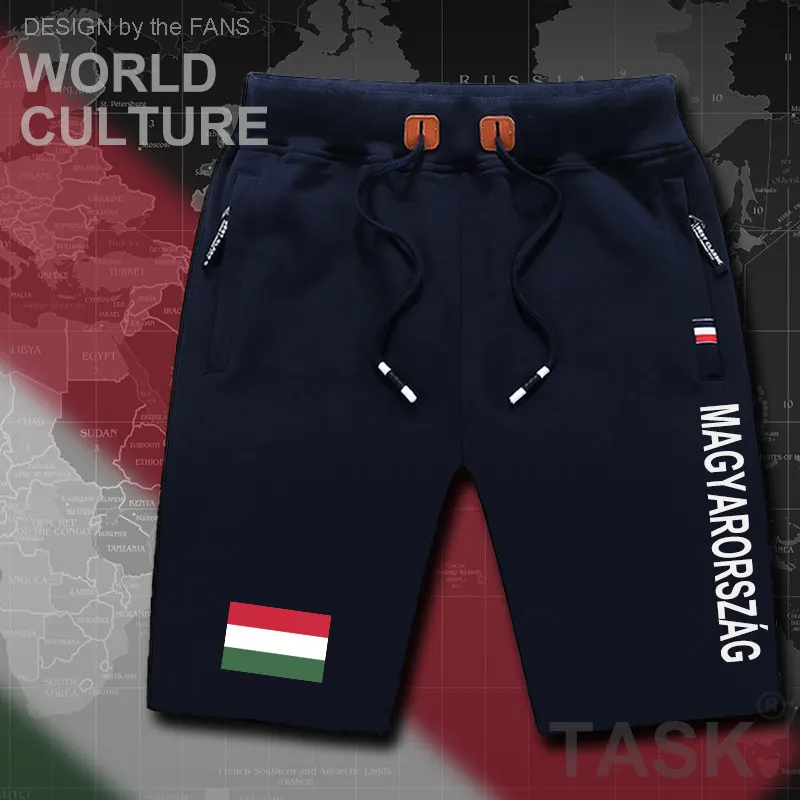 Венгрия Венгерская версия новые мужские спортивные шорты с флагом тренировочные