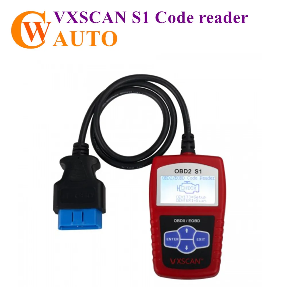Оригинальный VXSCAN S1 EOBD OBDII DIY считыватель кодов|Диагностические сканеры для