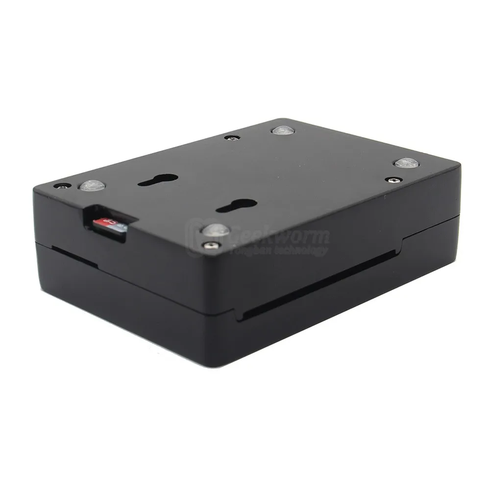 Алюминиевый Чехол для Raspberry Pi металлический корпус совместимый с 3 Model B Plus / 2B|enclosure